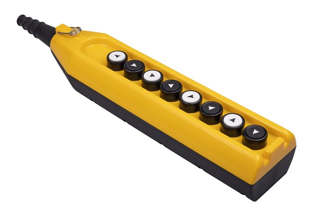 PV Series 8 Hole Single Speed 1.Hole Closed Crane Pendant Station